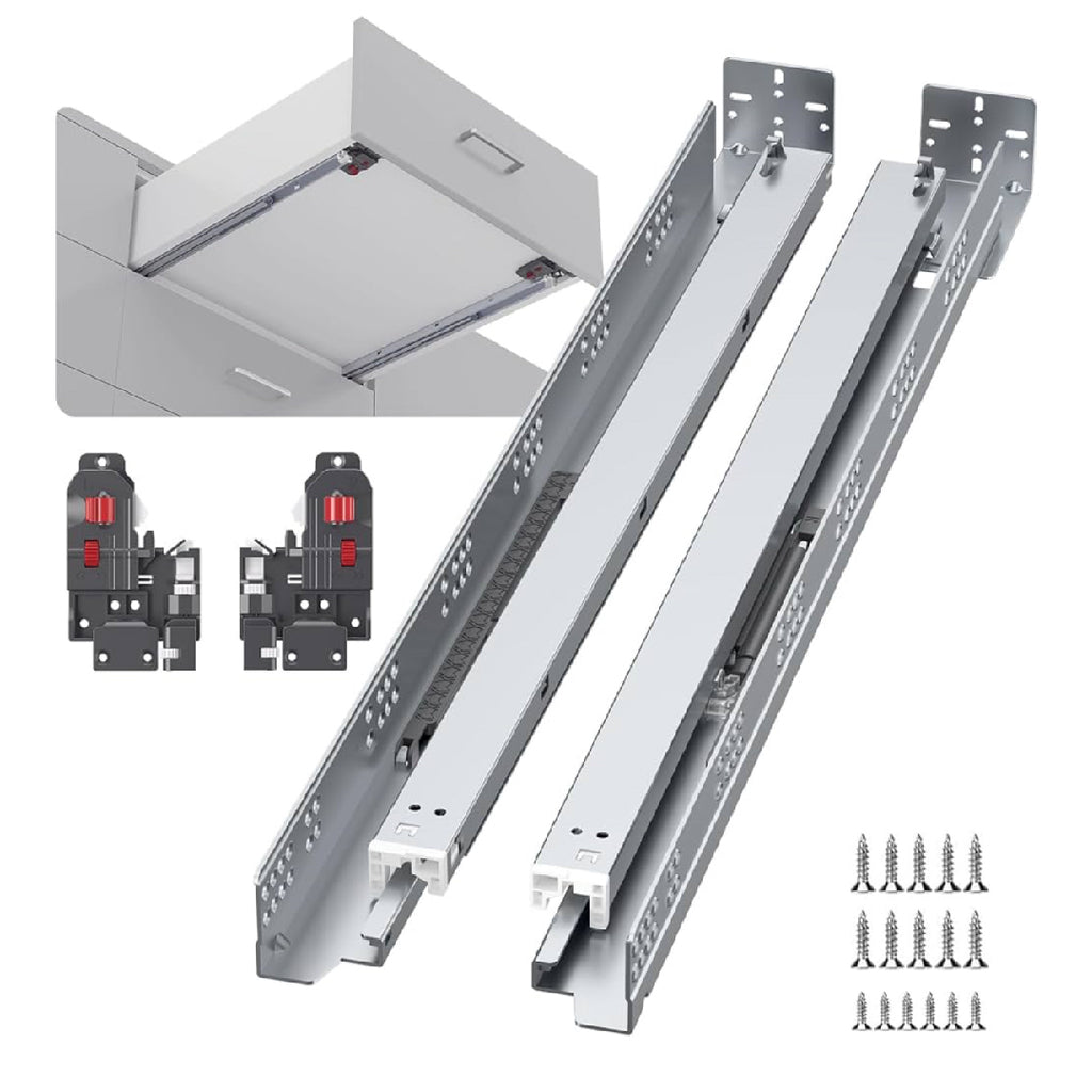 1 Pair Undermount Drawer Slide