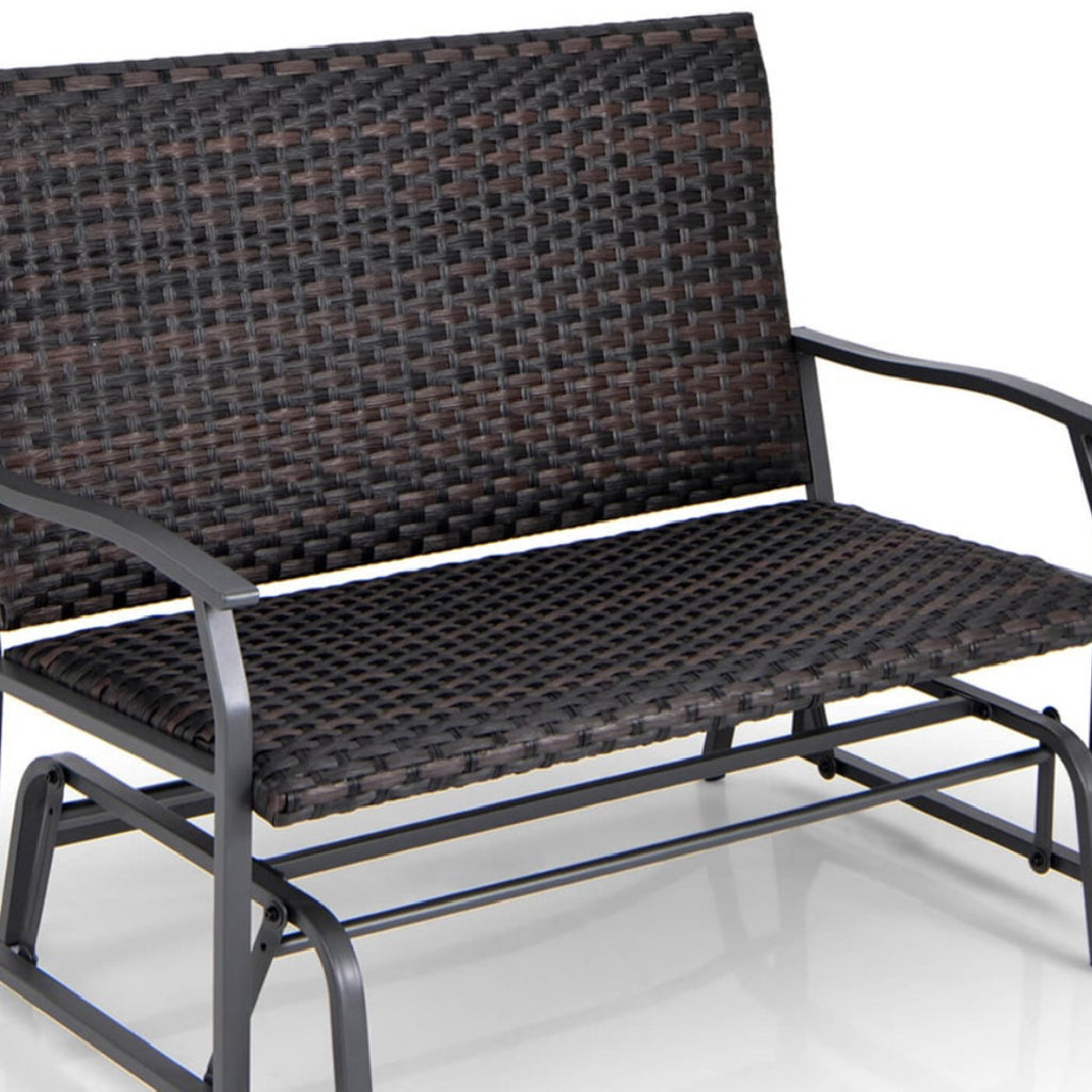 Costway Brown 2 Seater