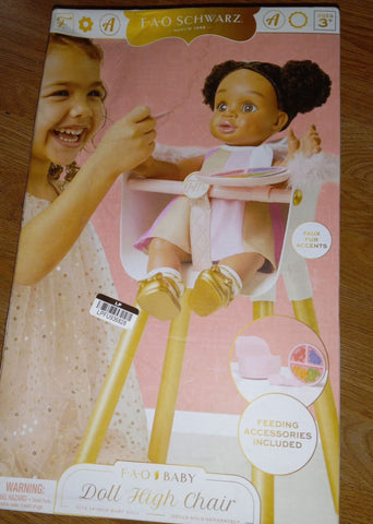 Baby doll high chair