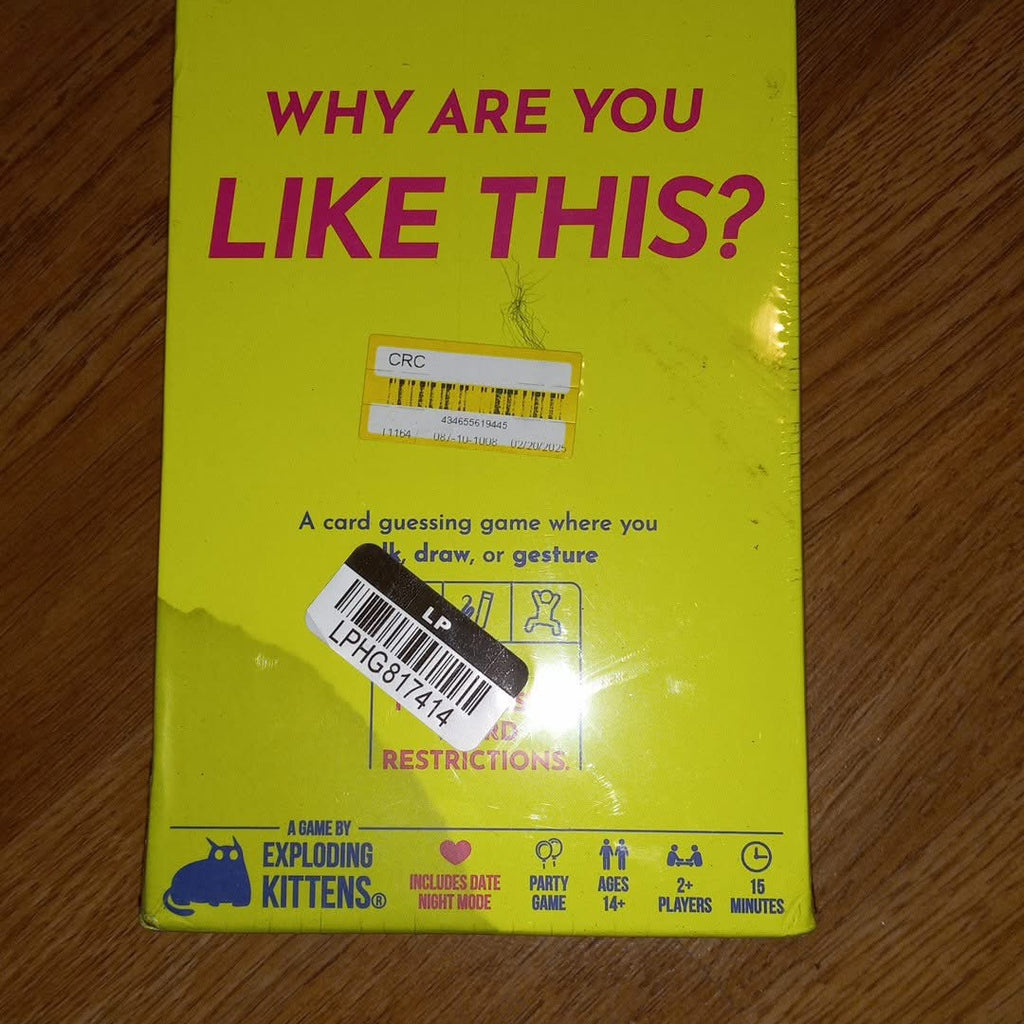 Why are you like this? Game