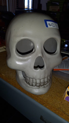 Plastic skeleton head