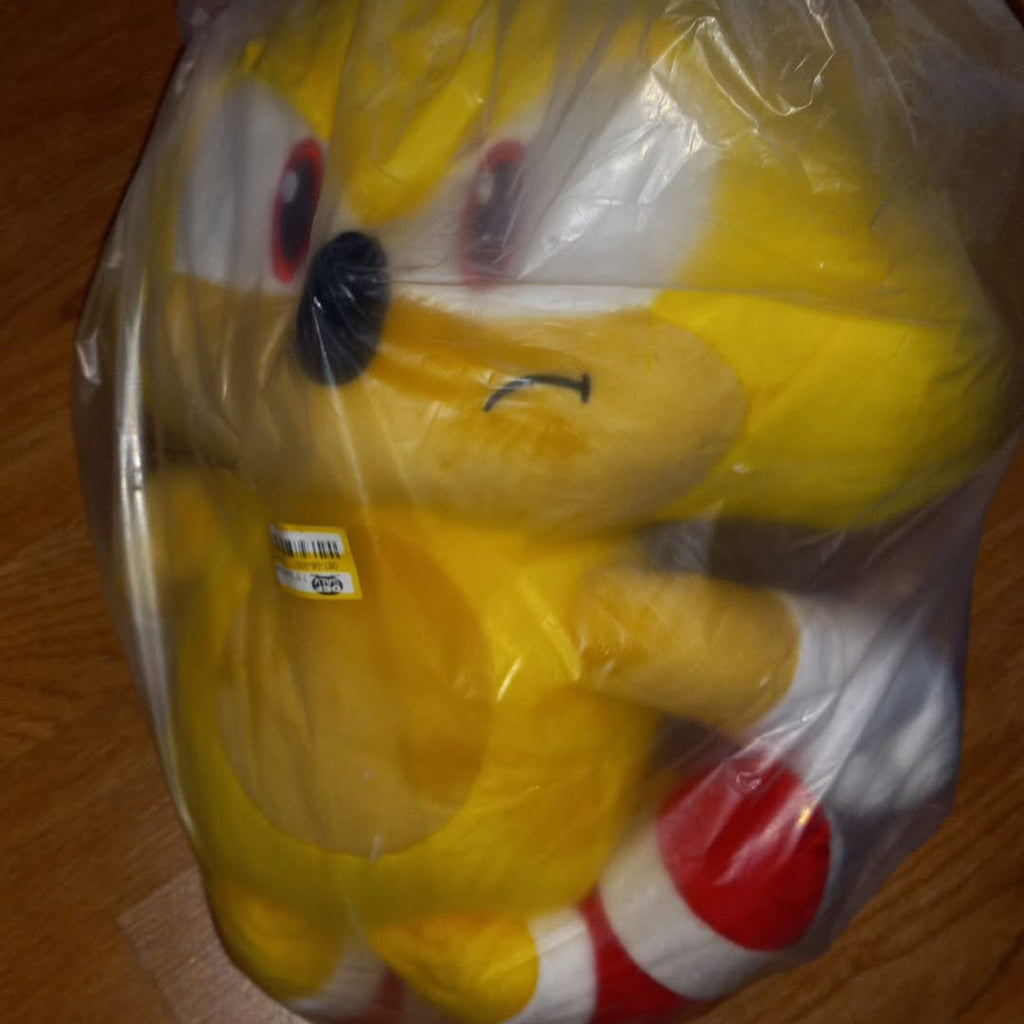 Sonic the hedgehog plush