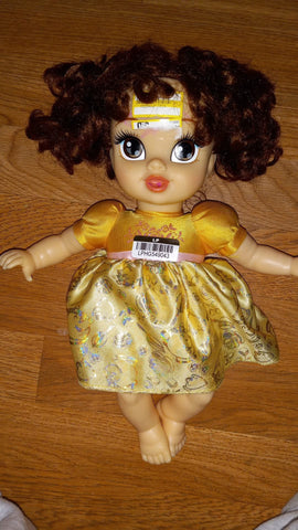 Disney princess baby belle doll