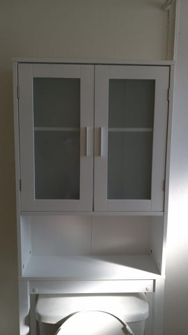Over the toilet storage cabinet