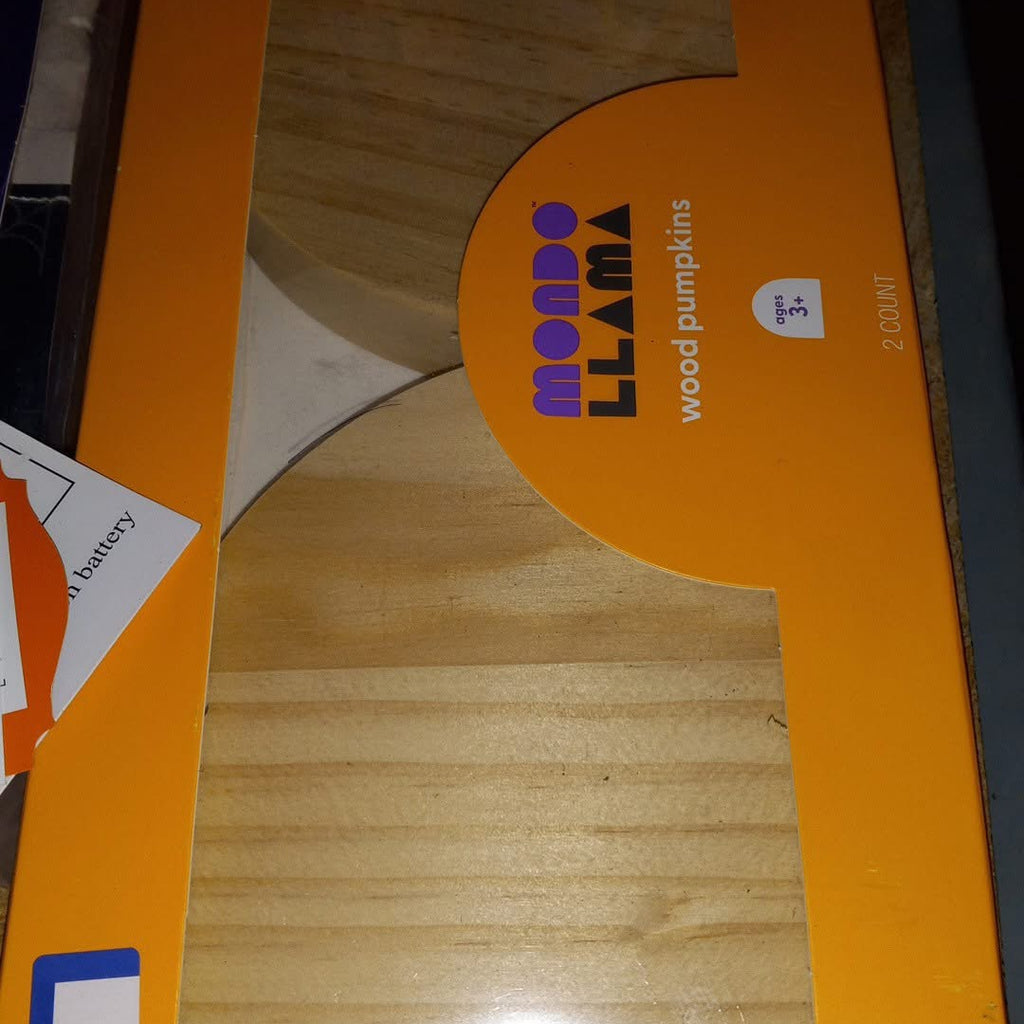 Wood pumpkin