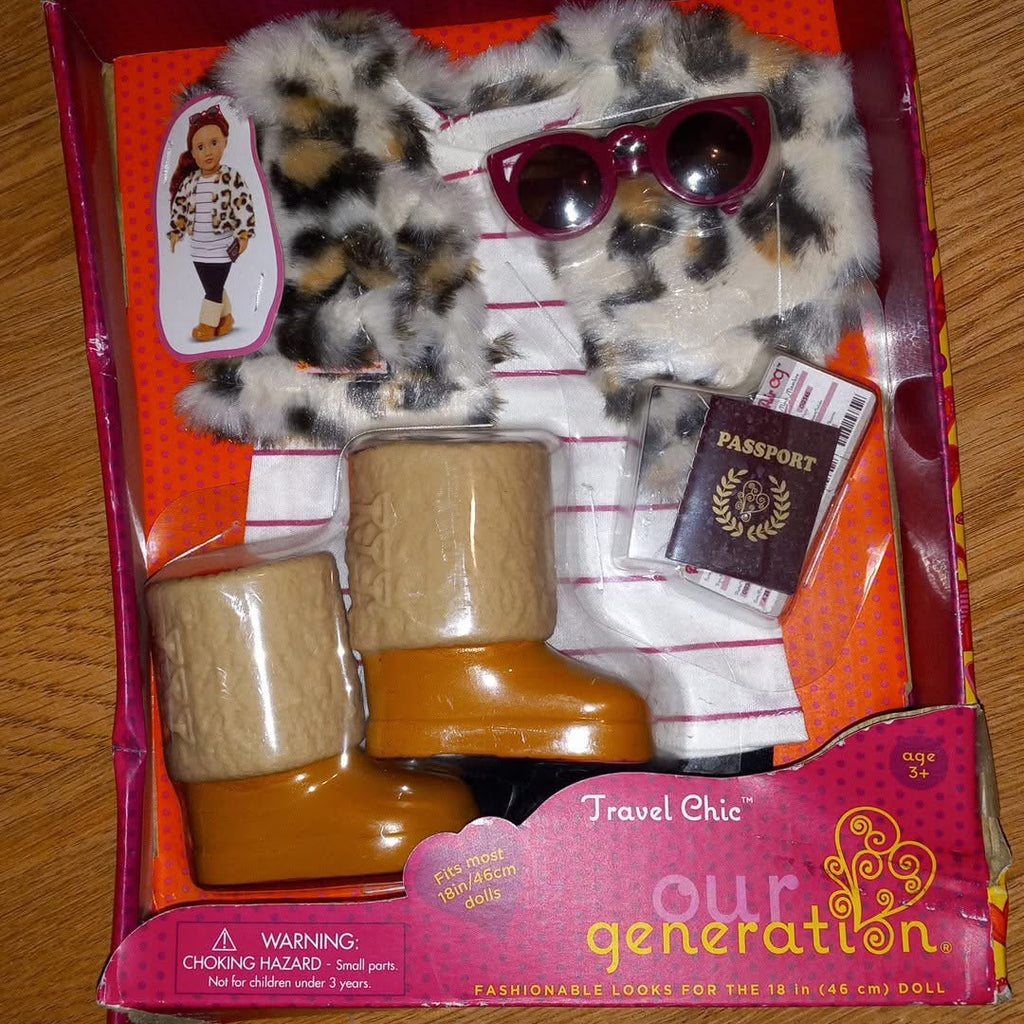 Our generation travel chic doll clothes