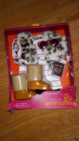 Our generation travel chic doll clothes