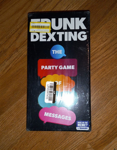 Trunk denting card game for adults
