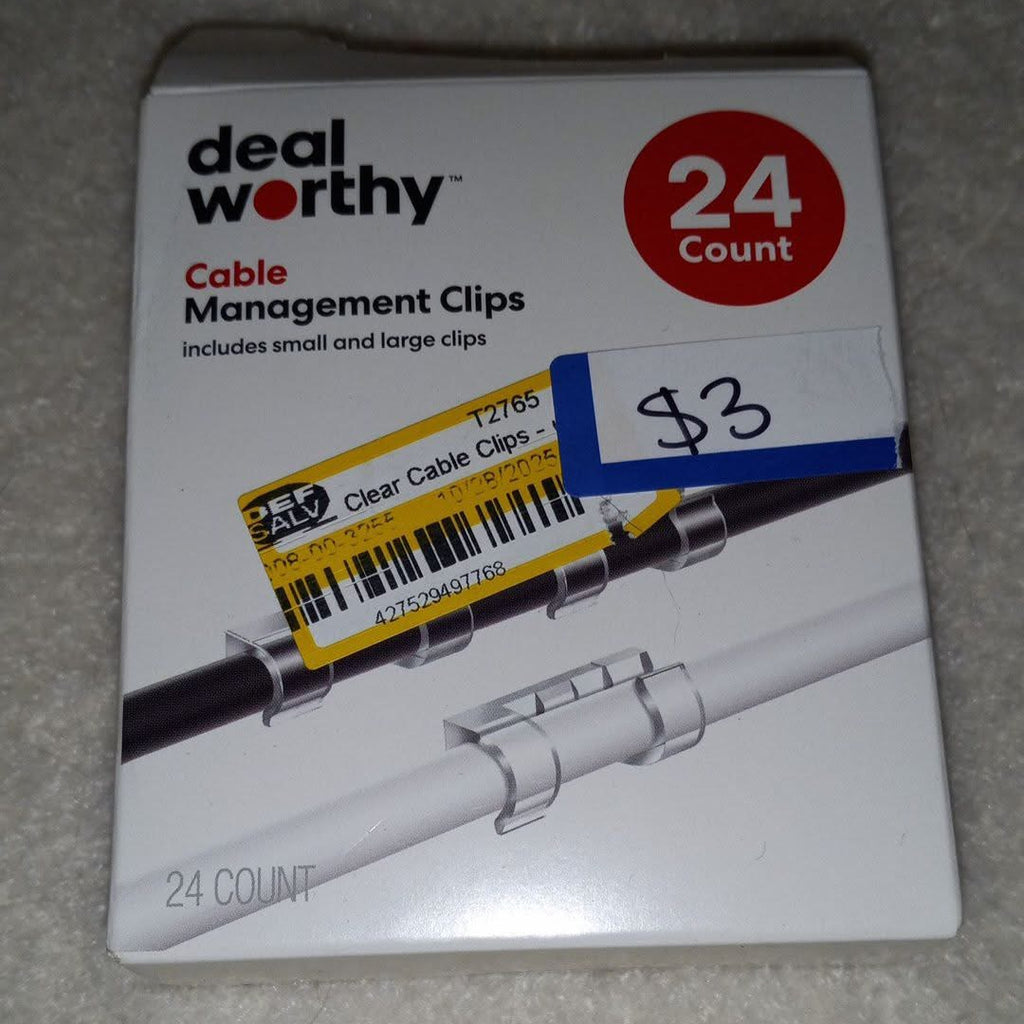 Deal worthy cable management clips