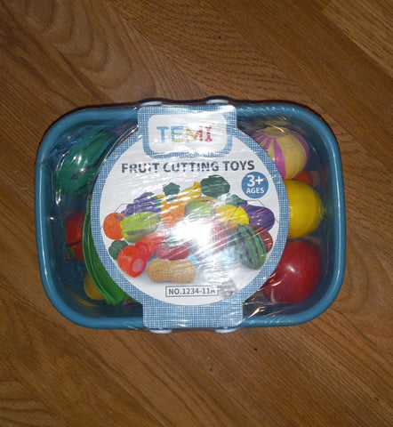 Fruit cutting toys