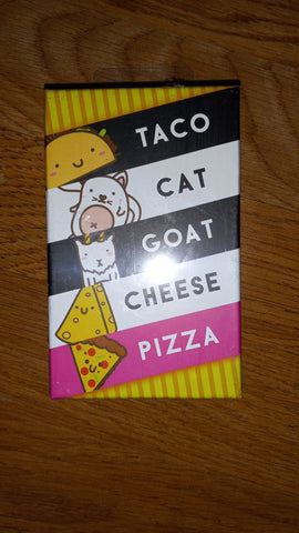 Taco cat goat cheese pizza game