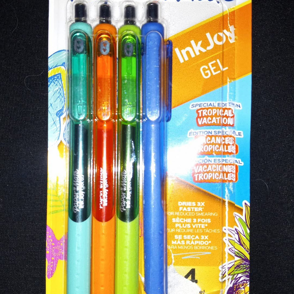 Papermate tropical 4 pack pens