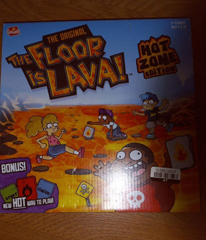 The floor is lava game