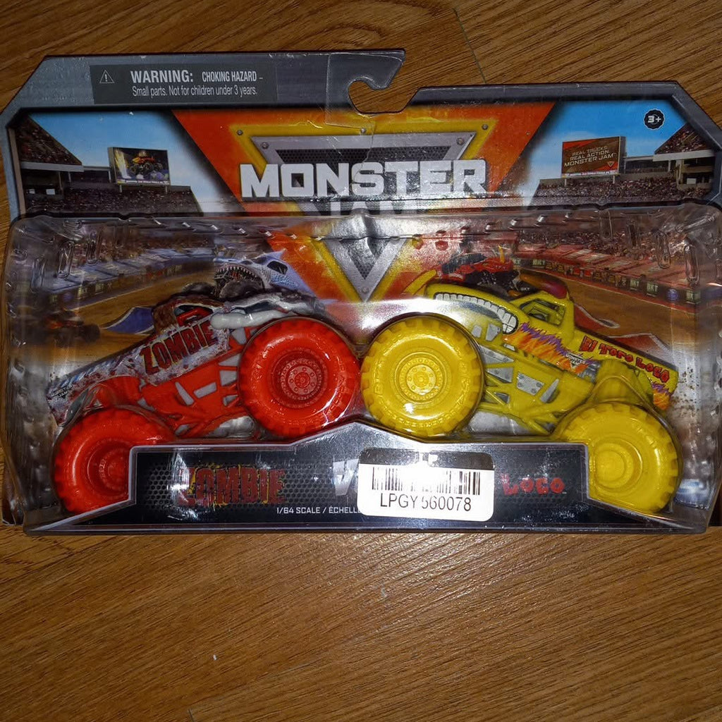 Monster jam zombie VS. El toro loco