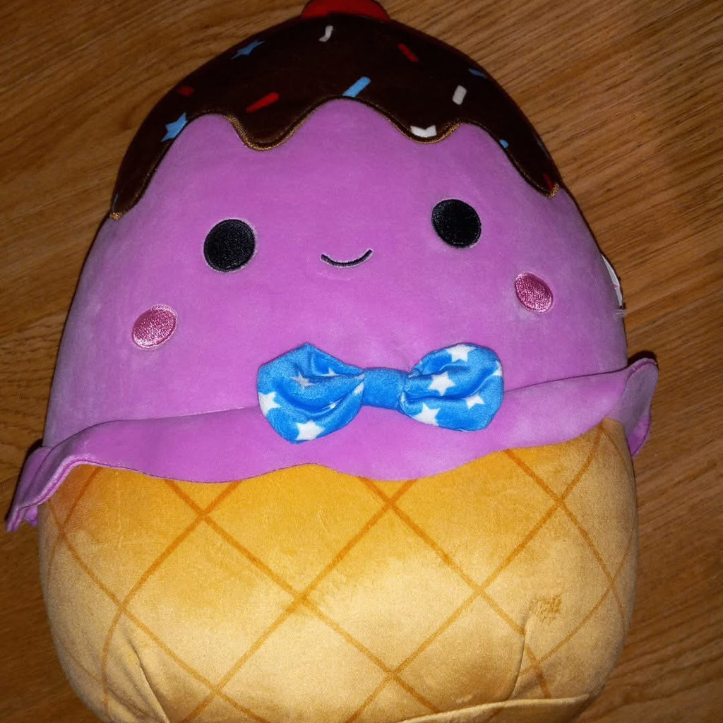 Ice cream squishmallow plush