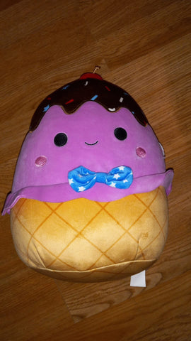 Ice cream squishmallow plush