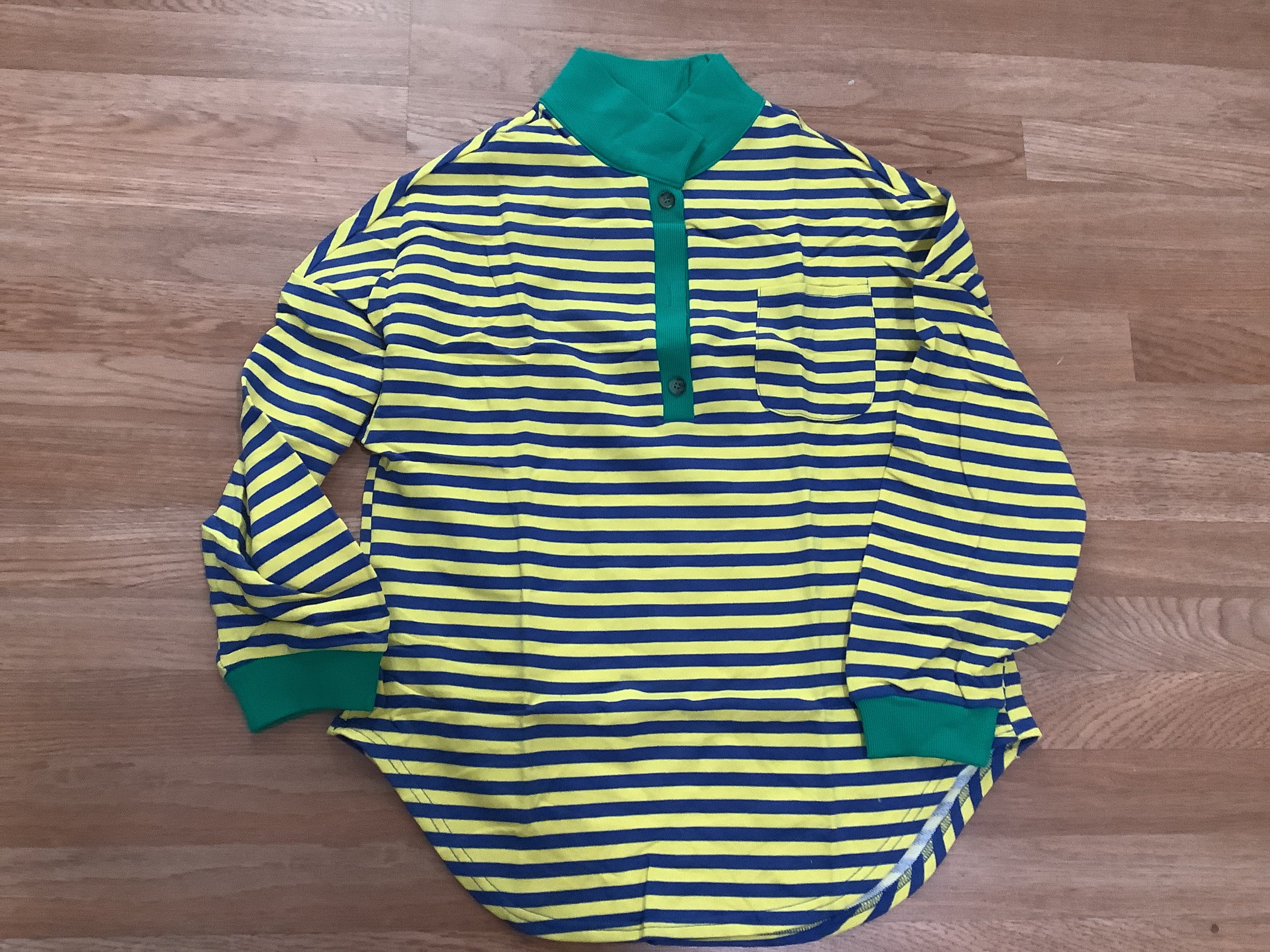 Women’s oversized striped shirt