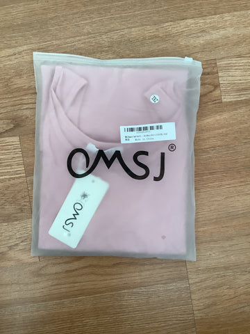 Womens pink tank top