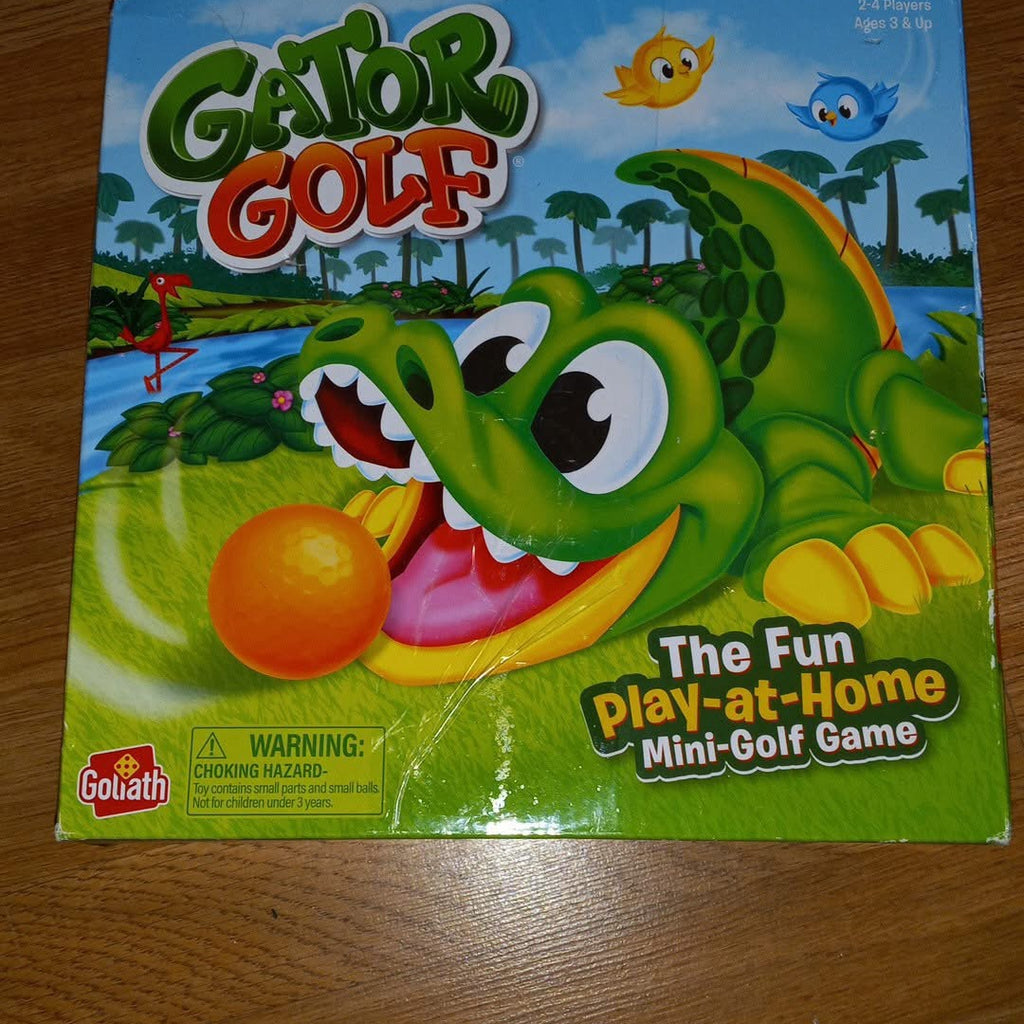 Gator golf mini golf game