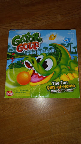 Gator golf mini golf game
