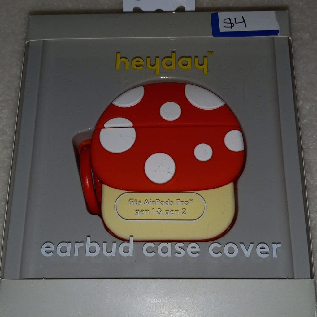 Earbud case cover fits AirPods Pro gen 1 and gen 2