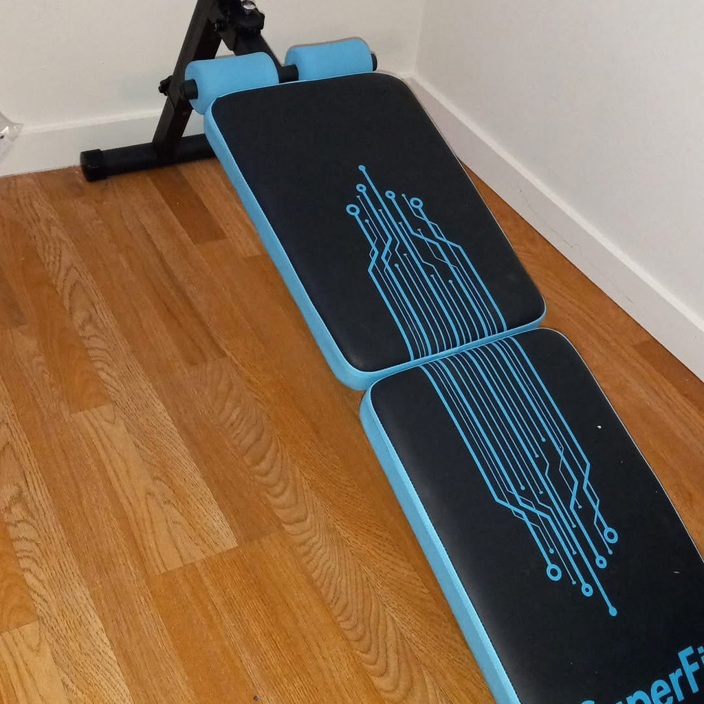 Adjustable sit up bench, abdominal training