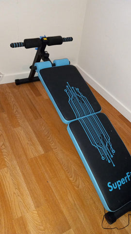 Adjustable sit up bench, abdominal training