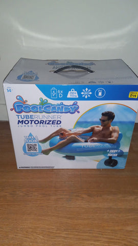 Motorized pool tube