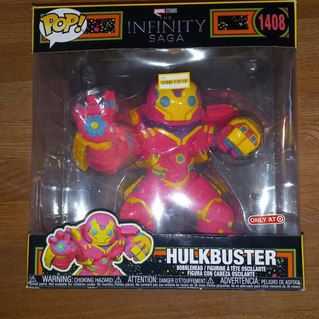 Marvel infinity saga black light jumbo hulk funko pop
