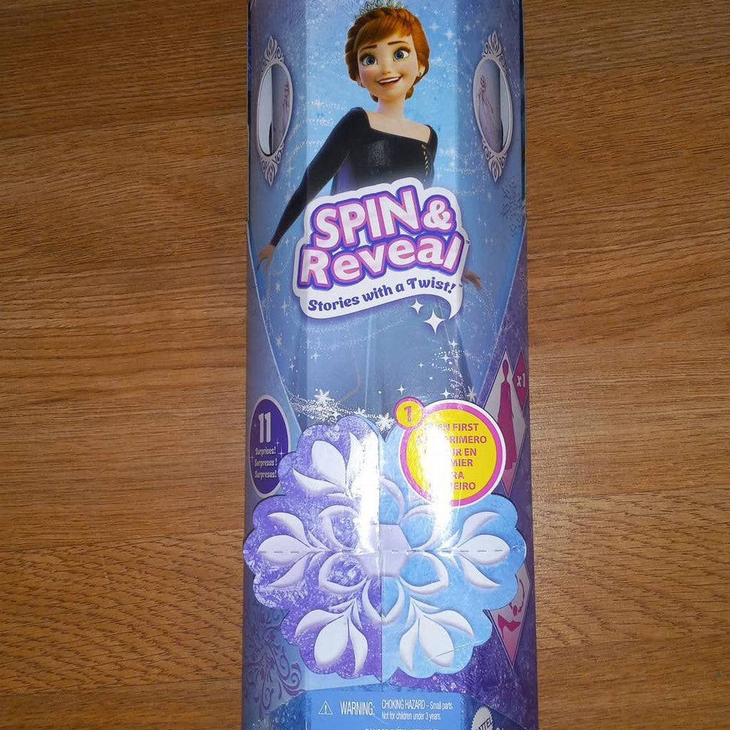 Disney frozen Anna spin and reveal