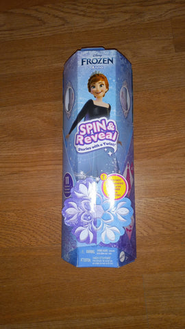 Disney frozen Anna spin and reveal