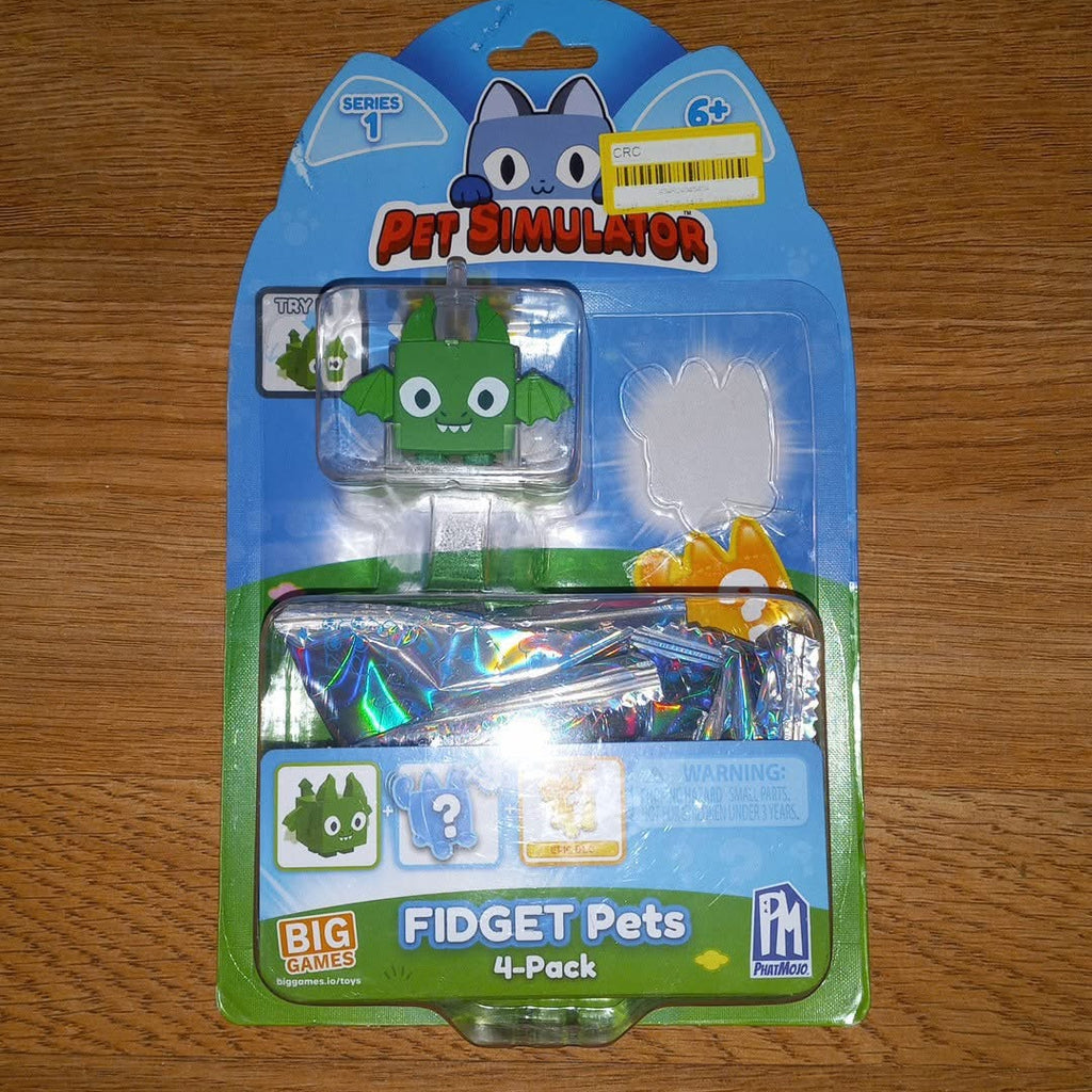 Pet simulator fidget pets 4 pack