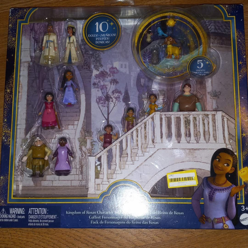 Disney wish kingdom of roses character doll set