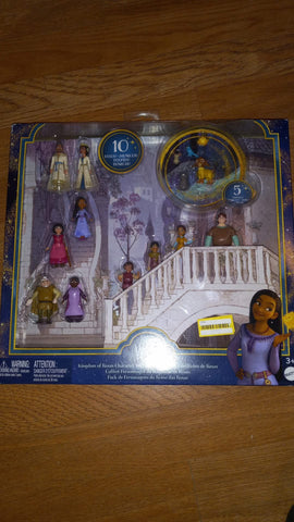 Disney wish kingdom of roses character doll set
