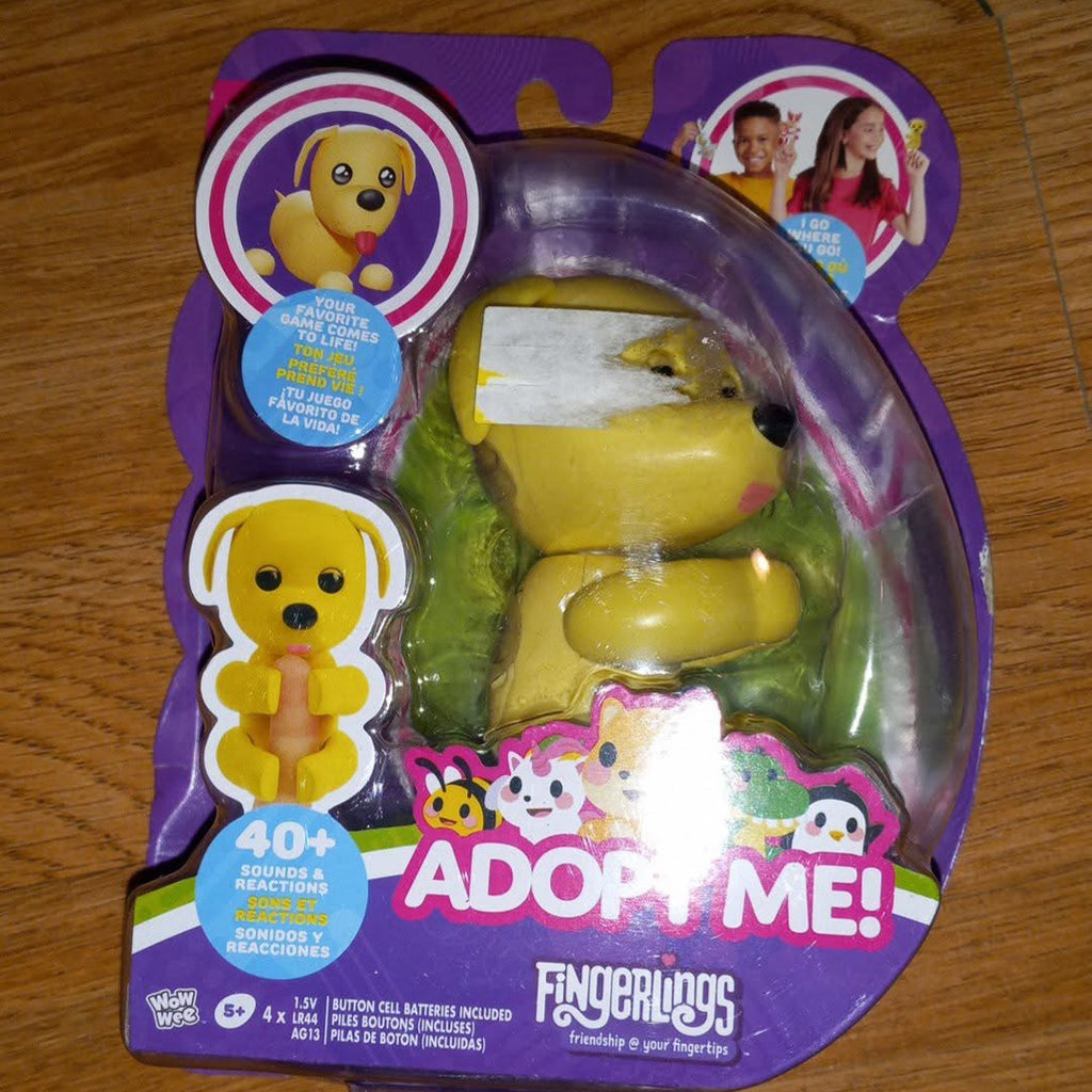 Adopt me interactive dog fingerling