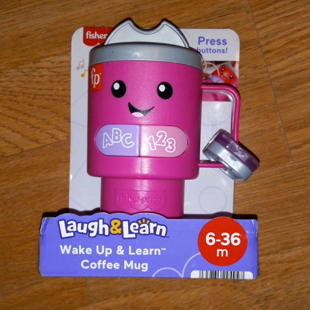 Laugh and learn coffee mug baby toy 6-36 months old