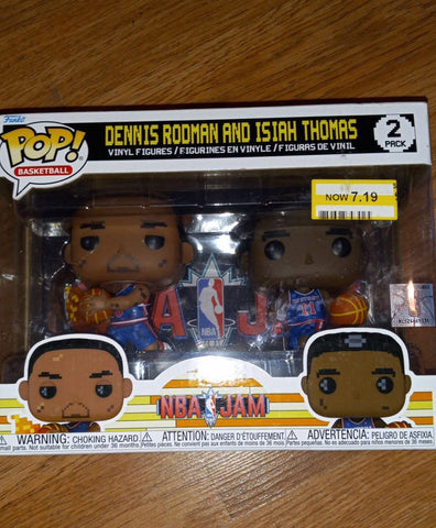 NBA Dennis Rodman and Isiah Thomas
