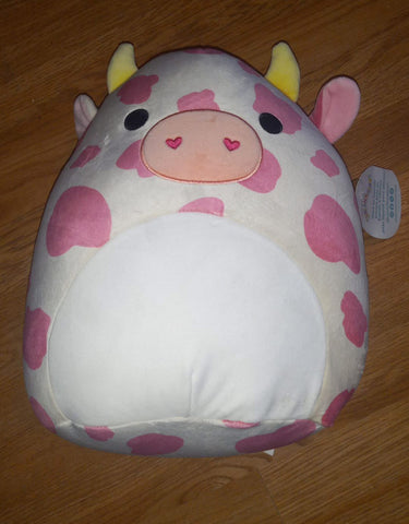 Squishmallow pink cow