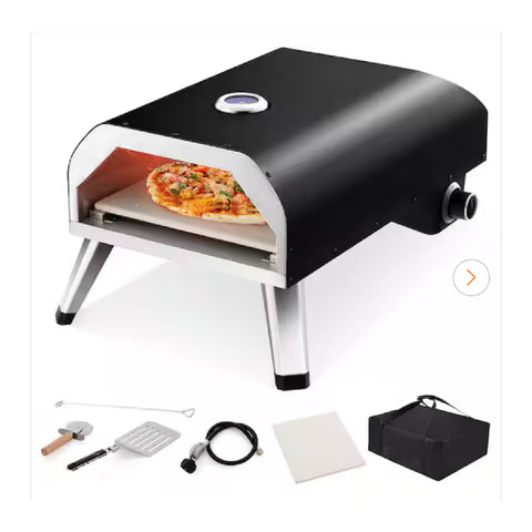 Outdoor pizza oven