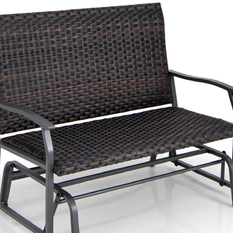Costway Brown 2 Seater