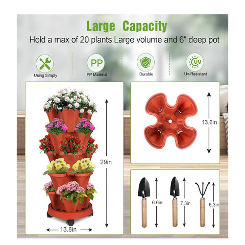 Vertical Strawberry Planter